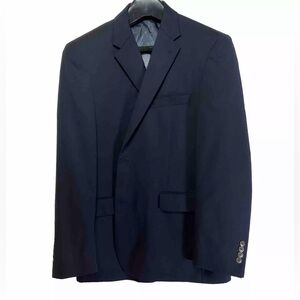 Joseph & Feiss Sport Blazer Coat Navy Wool 2 Button Men's Jacket Size 44R.